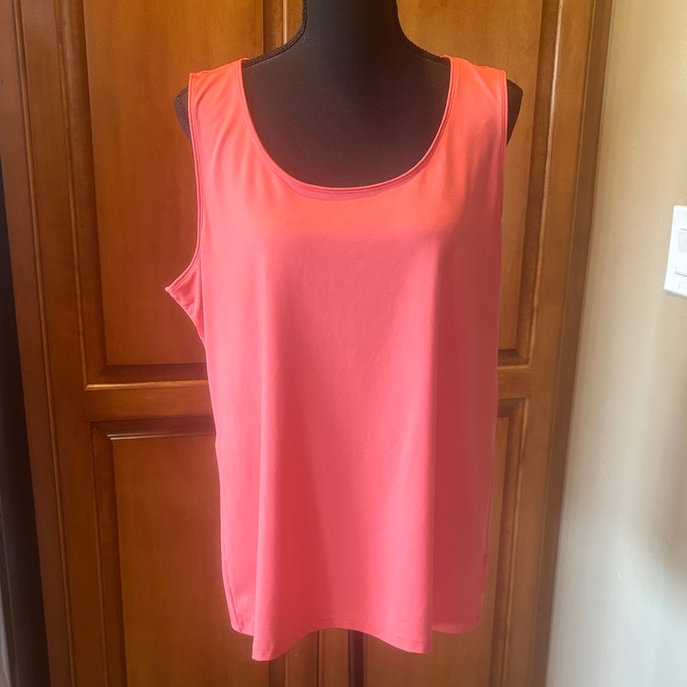 Charter Club Coral Sleeveless Tank Top